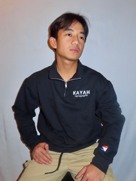 Quarter-zip Sweatshirt [KAYAH]